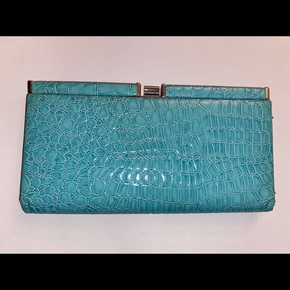 Turquoise Clutch